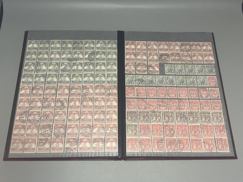 Large Collection of Third Reich Period Stamps 1300+