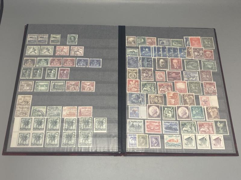 Large Collection of Third Reich Period Stamps 1300+