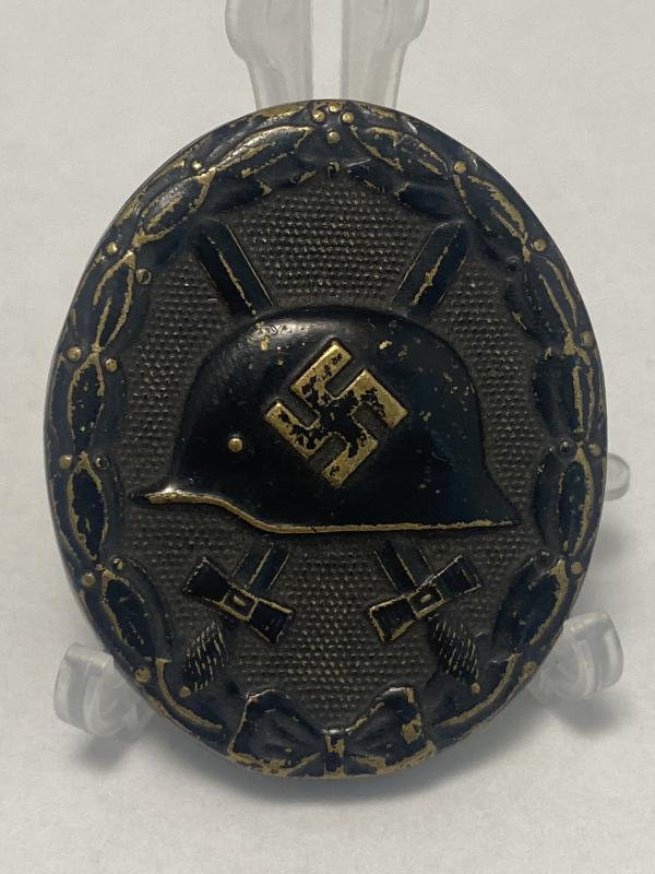 Third Grade Black Wound Badge Early Brass