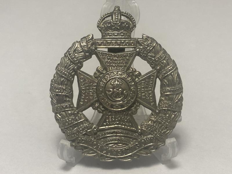 WW2 Prince Consorts Own Rifle Brigade Cap Badge