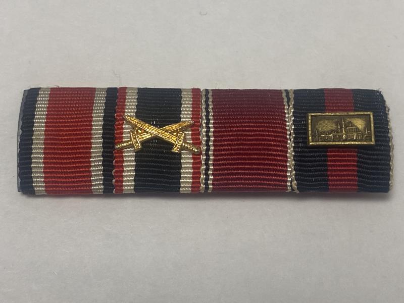 German Army Ribbon Bar Four Placement