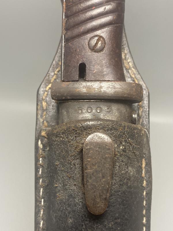 German K98K Bayonet FNJ44 with gtg43 Frog