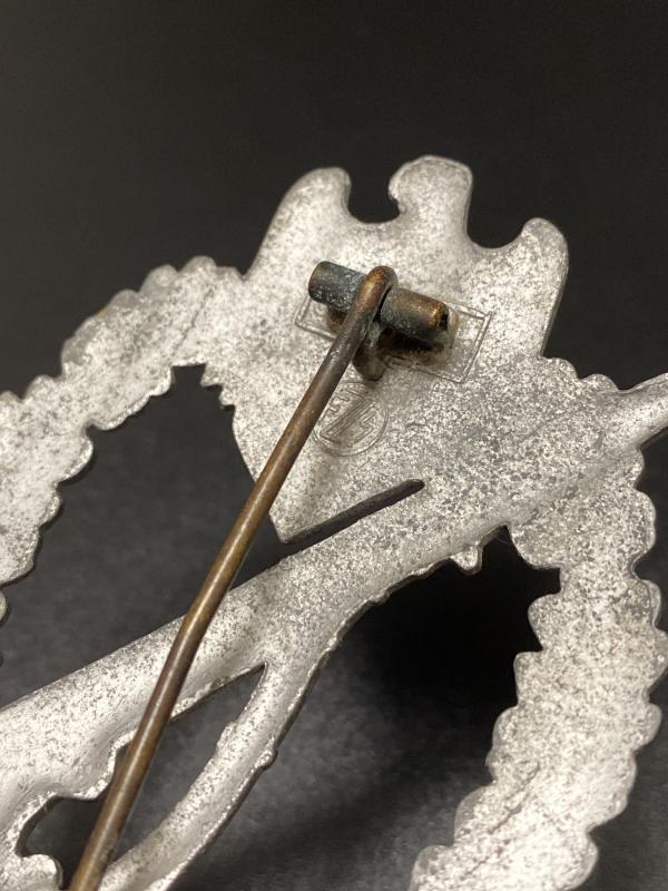 Silver Infantry Assault Badge Fritz Zimmermann