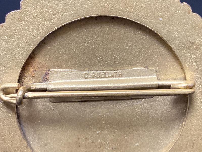 German Army 1941 Wehrmanngewehr Regimental Shooters Badge Carl Poellath