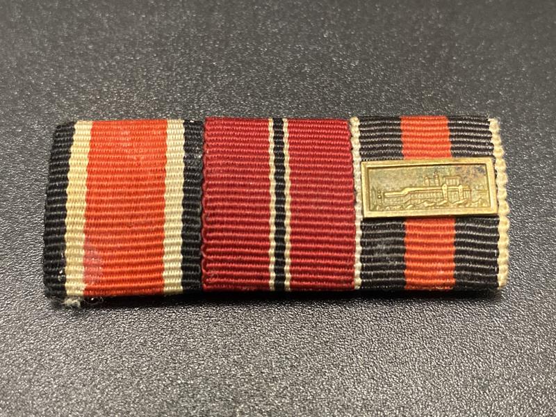 German Army Three Placement Ribbon Bar