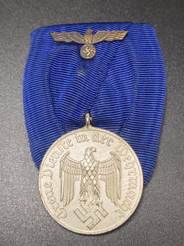 German Army Four Year Service Medal Mounted
