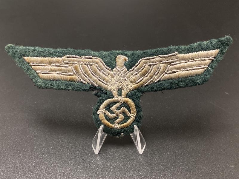 German Army Walking Out Dress/ Parade Dress Silver Wire & Bullion Breast Eagle