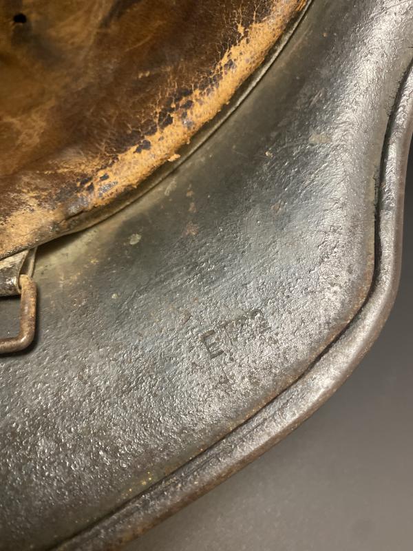 German M40 Three Tone Camouflage Helmet with Liner