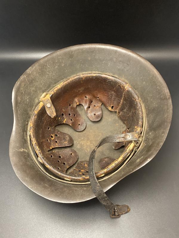 Double Decal Police M42 Helmet Normandy Three Tone