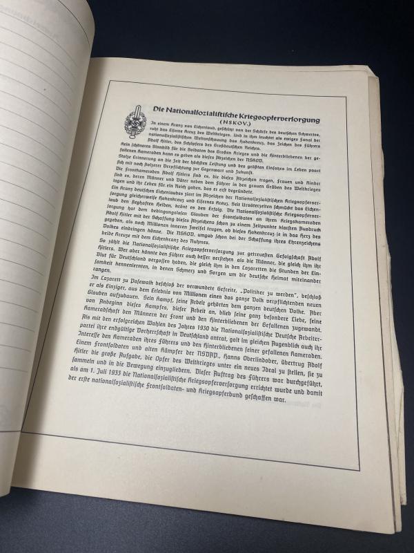 NSKOV German Army Ehren-Chronik