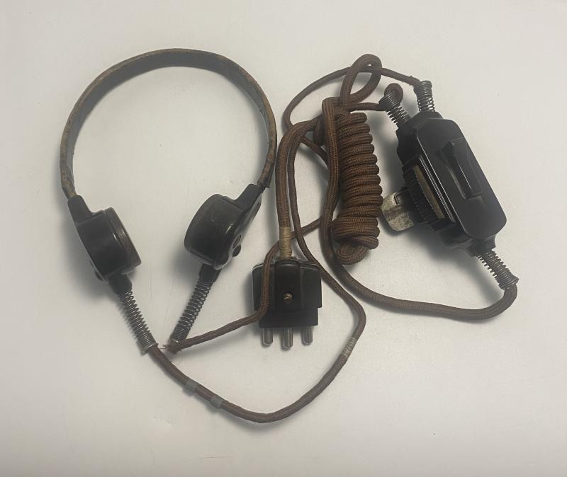 German Panzer Neck Microphone with Jack Cable