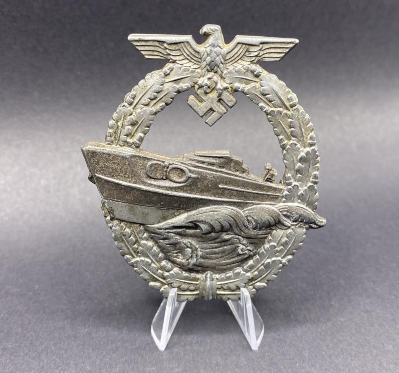Kriegsmarine E-Boat Badge Schwerin Berlin