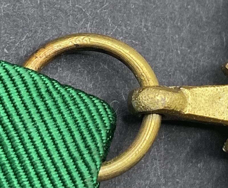 Eastern Peoples Award Second Class in Bronze With Issue Packet Wachtler & Lange