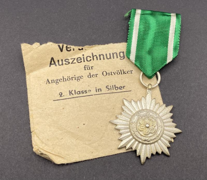 Eastern Peoples Award Second Class in Silver Maker 100 Wachtler & Lange Partial Packet