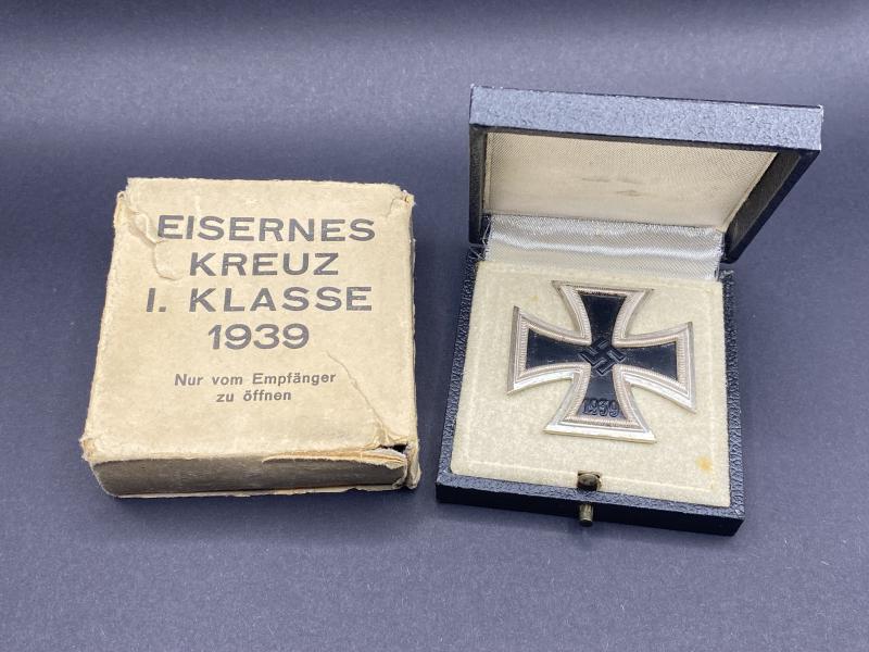 Iron Cross First Class 107 Carl Wild With Box & Card Box
