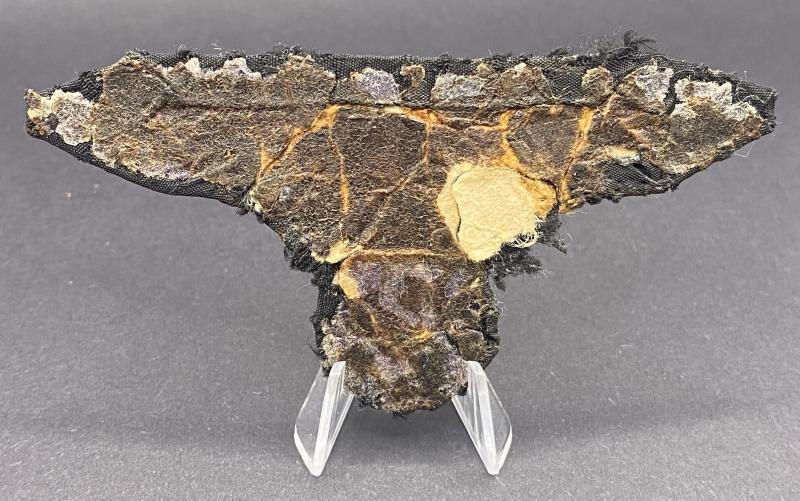 Waffen SS Late War Bevo Woven Enlisted Man’s Sleeve Eagle