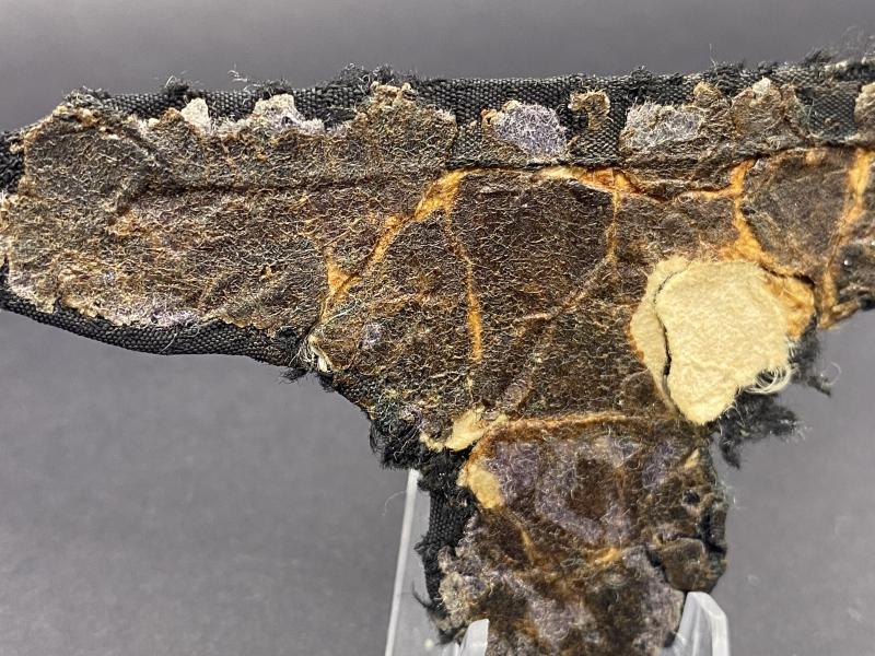 Waffen SS Late War Bevo Woven Enlisted Man’s Sleeve Eagle