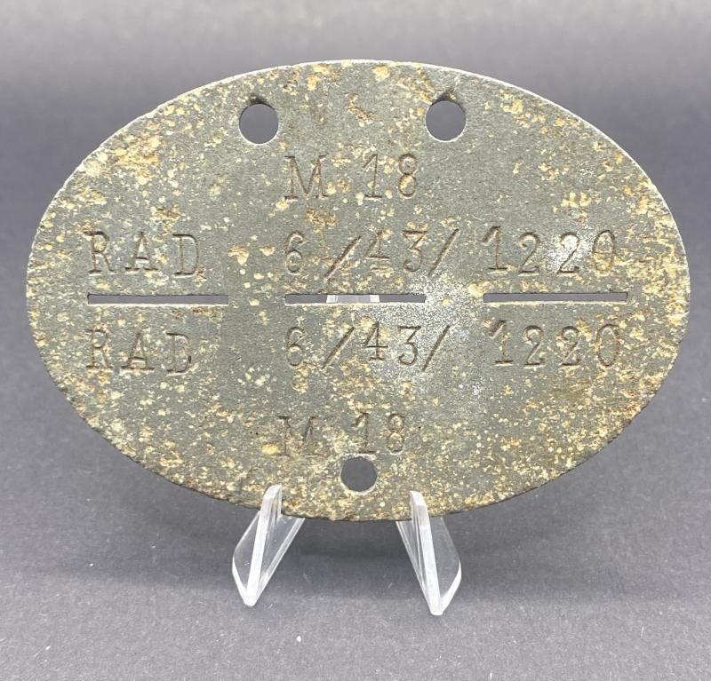 Zinc RAD Identification Tag