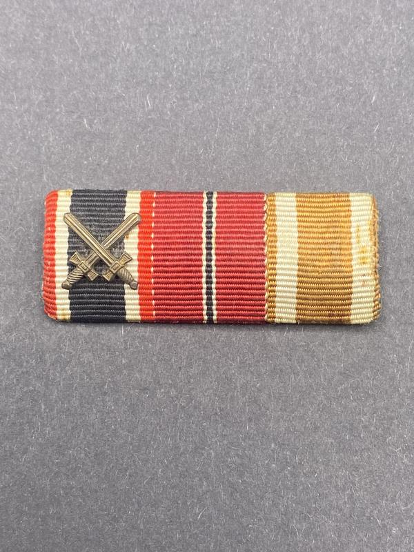 Three Placement German Army Ribbon Bar