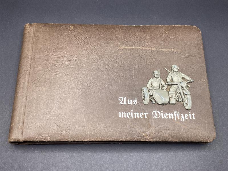 Empty German Photo Album (Motorcycle Interest)