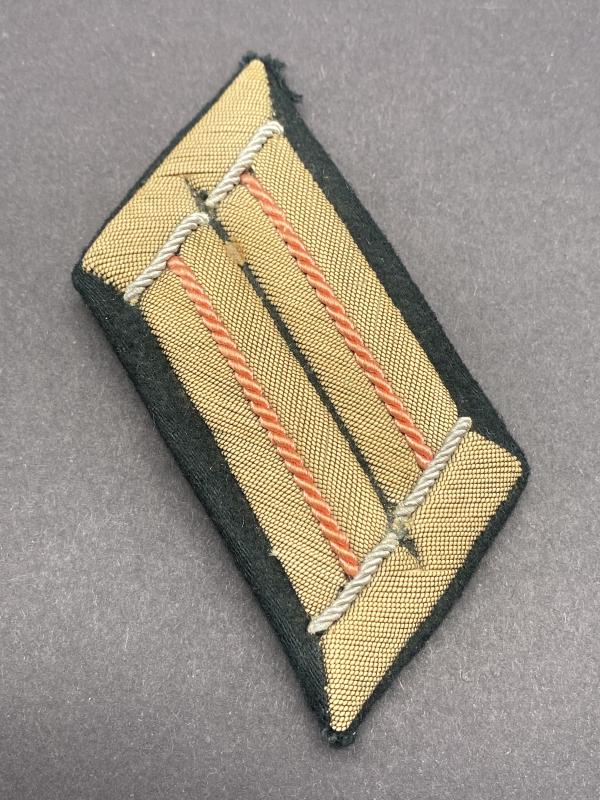 German Army Panzer Officer Single Collar Tab