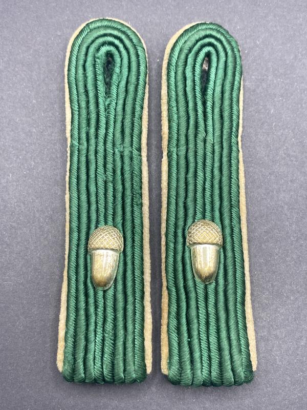 Third Reich Forestry Revierforester Shoulder Boards