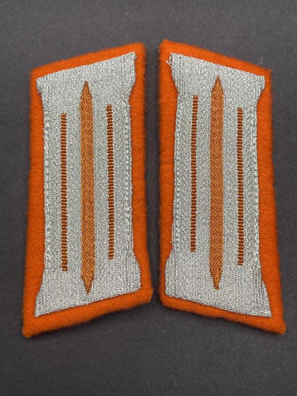 German Police Gendarmerie Collar Tabs