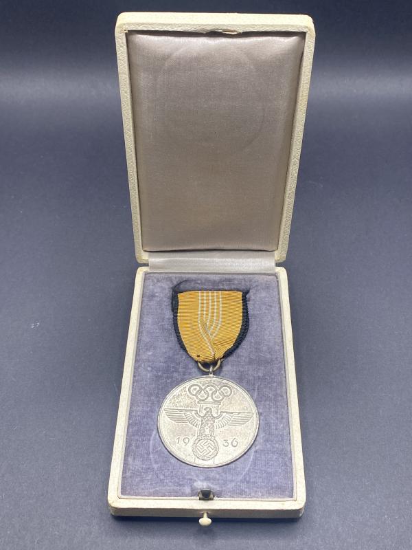1936 Olympics Medal In Case