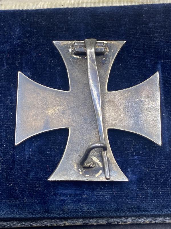 WW1 Vaulted Iron Cross First Class With Box