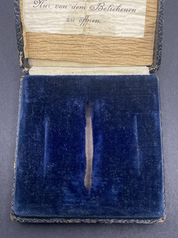 WW1 Vaulted Iron Cross First Class With Box