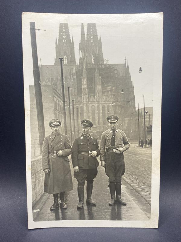 6X4 Photo Postcard Third Reich Political Officers