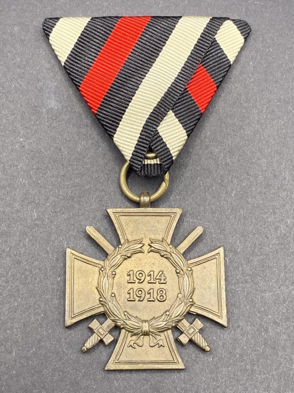 Hindenburg Cross Medal on Austrian Mount