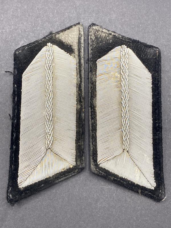 Reichsarbeitsdienst RAD Officers Bullion Wire Collar Tabs