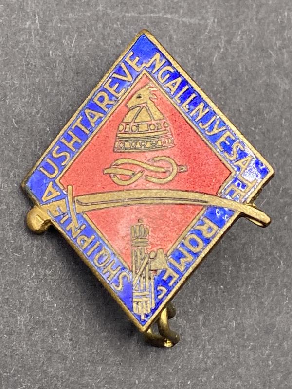 WW2 Italian Army Albanian Campaign Veterans Badge