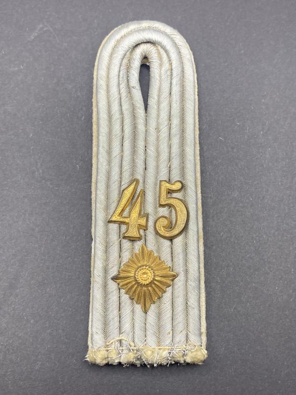 Oberleutnant Infantry Regiment 45 Shoulder Board