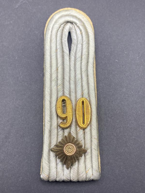 Oberleutnant Infantry Regiment 90 Shoulder Board