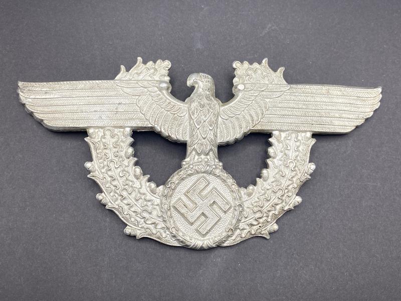 German Schutzpolizei Cartridge Belt Eagle Plate