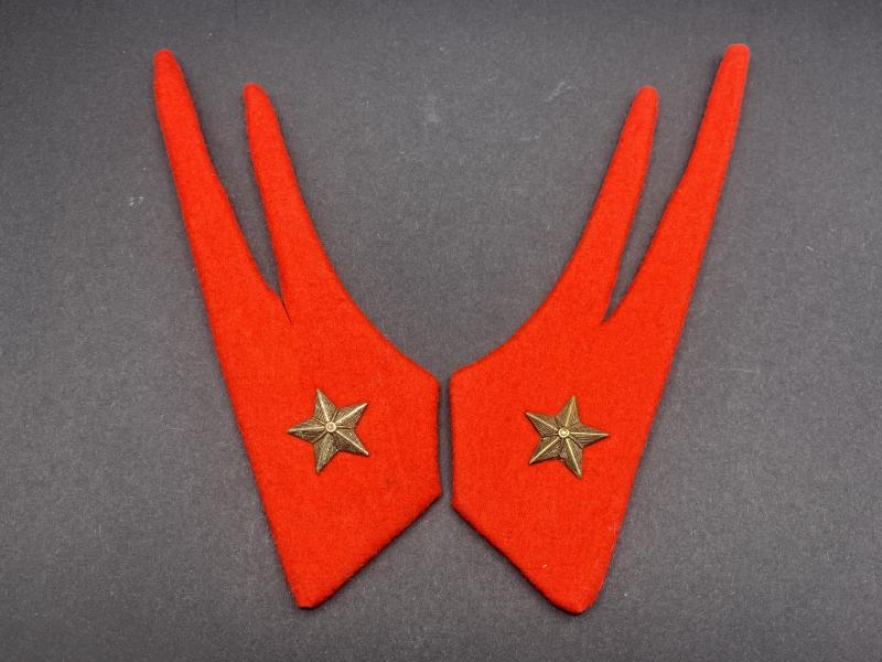 WW2 Italian Army Infantry Collar Tabs Pair