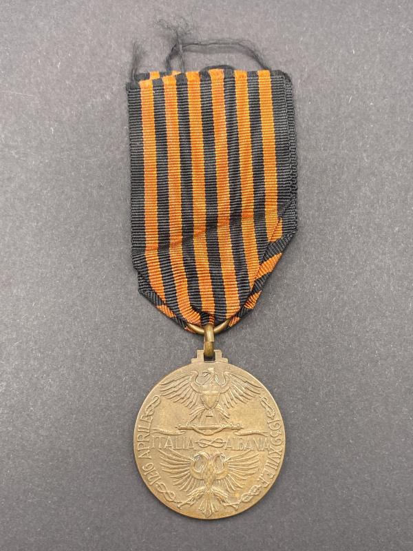 Italian Invasion of Albania 1939 Campaign Medal