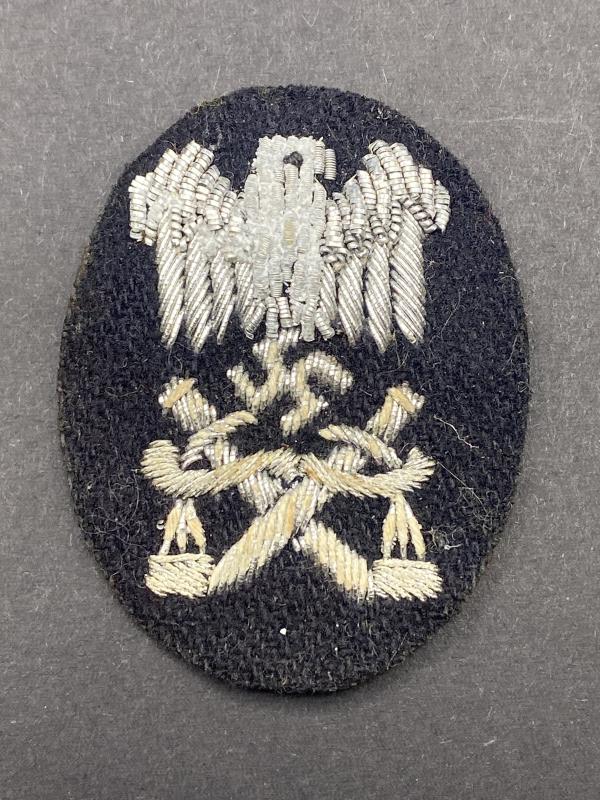 Kriegsmarine Officers Judicial Officials Bullion Sleeve Insignia