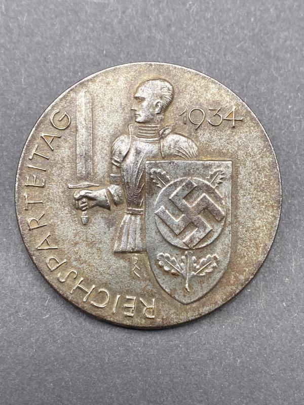 Reichparteitag 1934 Day Badge P&C Ludenscheid