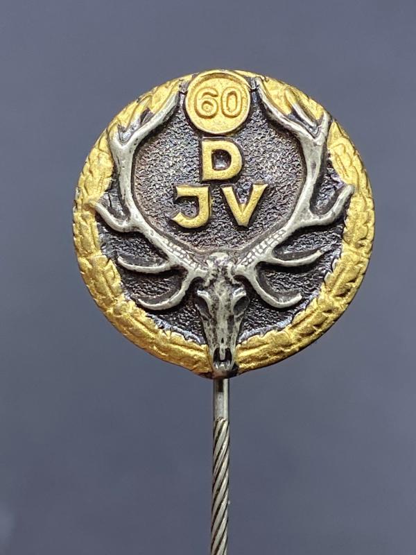 Third Reich Period Deutscher Jagdschutz-Verband 60 Year Member Pin