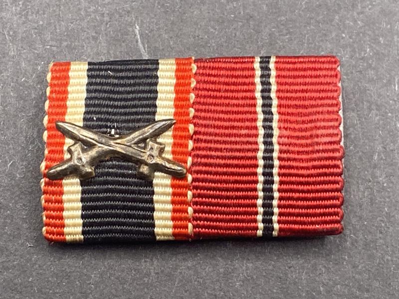 German Two Placement Ribbon Bar