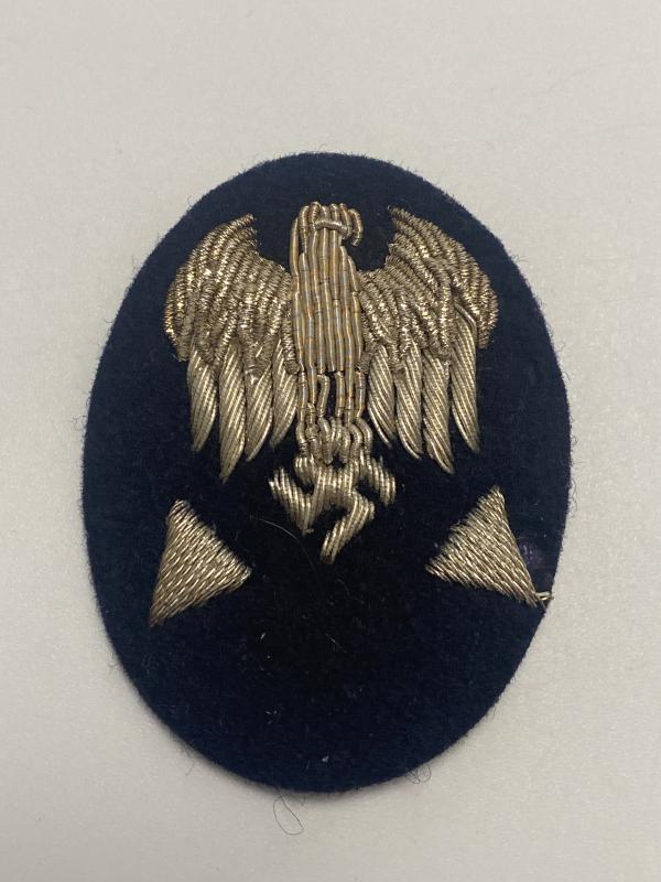 Kriegsmarine Administration Officer Bullion Sleeve Eagle