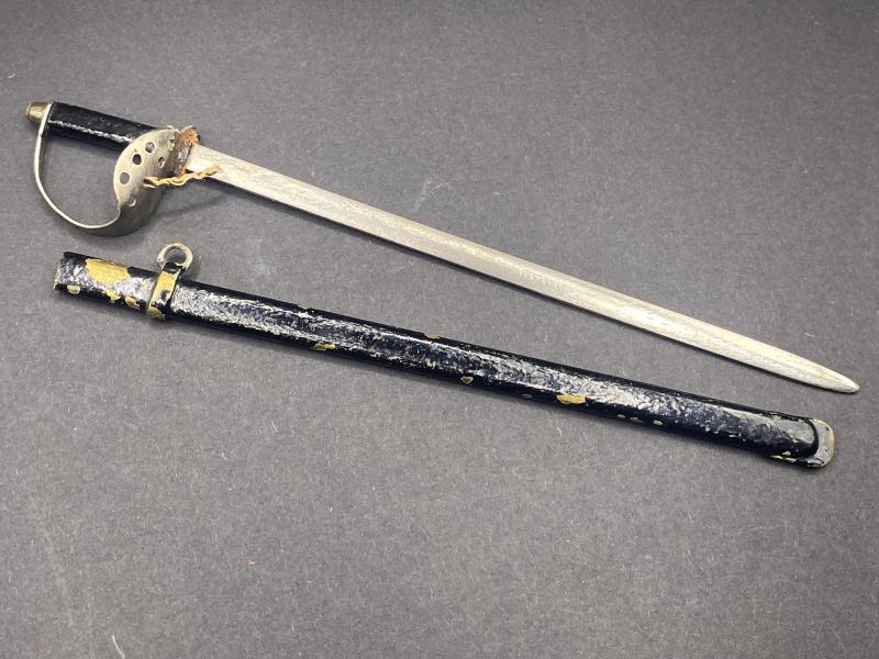 WW1 Period Imperial German Miniature Letter Opener Sword