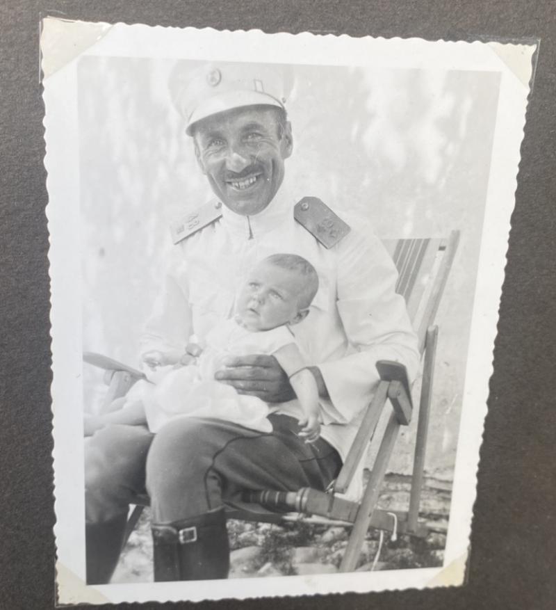 Huge Personal Group Austro Hungarian/ Kingdom of Yugoslavia Grouping to Father & Son