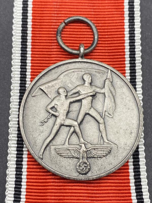 1938 Anschluss Annexation Medal & Ribbon