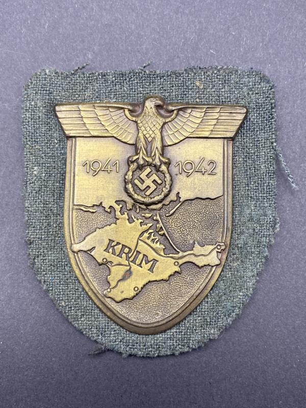 Uniform Removed 1941-1942 Krim Campaign Shield