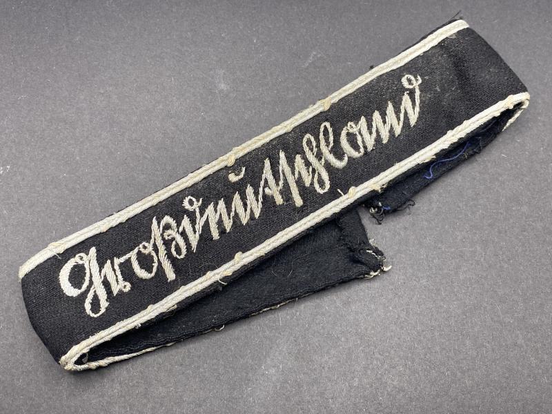 Großdeutchland Division Officers Cuff Title Uniform Removed