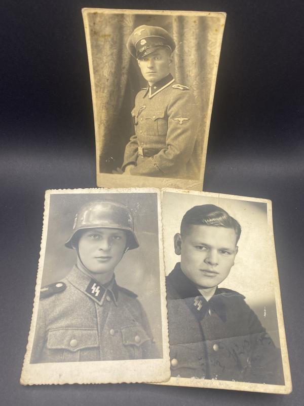 Waffen SS LSSAH Photo Collection To One Man